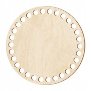 Okrągła baza do koszyka dno do szydełkowania 25cm