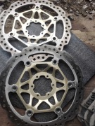 Tarcze hamulcowe przód honda xl 750 komplet