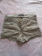 Brązowe spodenki w panterkę House rozmiar S