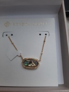 Naszyjnik Kendry Scott z muszą Abalone złocony 