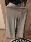 Spodnie masełko szeroka nogawka