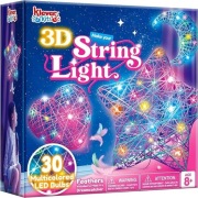Klever Kits Zestaw nici 3D dla dzieci 8+ majsterkowanie  30 żarówek LED