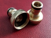 Miedziane przyłacze 3/4 "  do węża ogrodowego (fi 25mm)