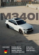 Plik do druku plakatu BMW M340I