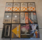 Stare kasety magnetofonowe