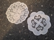 serwetki świąteczne 2szt  18 cm i 19cm