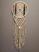 Łapacz snów ze sznurka makrama talizman ozdoba