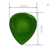 Piórko / kostka gitarowa Alice 2 mm – 30 x 25 mm – zestaw 5 sztuk