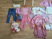 Ubrania zimowe dziewczynka rozm.104