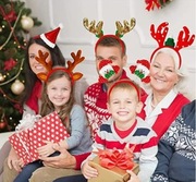 Świąteczna opaska na czoło, 5 rodzajów do zdjęć