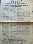 Dekret PKWN - o wojennych świadczeniach rzeczowych (1944)