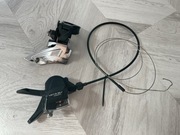 Przerzutka przednia Microshift FD-M462 (2x9) + manetka Shimano Altus