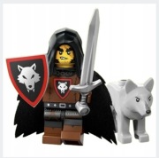 Lego minifigures series 27 Rycerz Wolfpack Beastmaster Wilk Władca