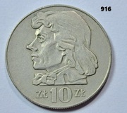 10 zł Tadeusz Kościuszko z 1970 roku ładna moneta nr. 916