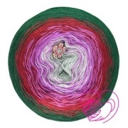 Motki Ombre Bawełna Akryl 3 Nitki 1000 m Magiczne Sploty