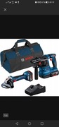 Bosch Professional system 18V: zestaw GWS 18V-7 + GBH 18V-22 w torbie