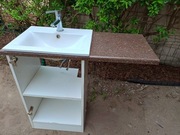 umywalka z baterią