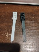 Uchwyt paskowy UP-22, UP 22 czarny 45szt biały 50szt  fi 22mm