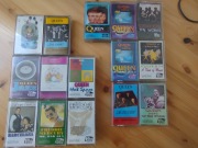 Zestaw kaset Queen i Freddie Mercury