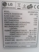 Chłodziarko-zamrażarka LG No Frost GR-B359PVQA