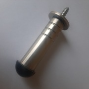 Solidny odbojnik ścienny fi 18mm stal nierdzewna 