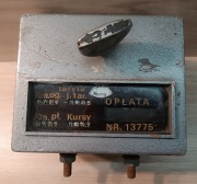 Stary Taksometr. PRL 