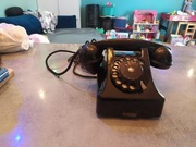 Telefon bakelitowy prl fajny stan retro