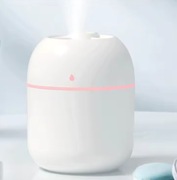 Nawilżacz powietrza LED RGB mini dyfuzor 220ml biały