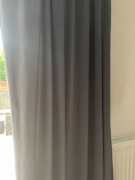 Zasłona szara długa 