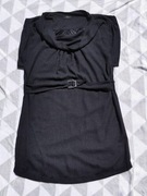 Sukienka biurowa grafit rozm 44 Italy oversize