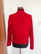 Damski czerwony sweter golf Primark 2XS