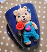 Kubeczek z misiem Walentynki 