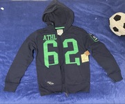 Bawełniana rozpinana bluza z kapturem Red & Blue 158 164 Oliver Authentic