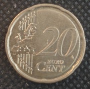 Niemcy. 20 eurocentów.2020J