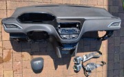 Peugeot 208 2008 I 13r KONSOLA DESKA +2xPODUSZKA Airbag Pasy ORYGINAŁ