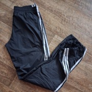 Adidas ortalionowe spodnie czarne