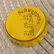 Kapsel Schweppes butelkowane