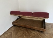 Vitage retro kanapa sofa pufa tapczan łóżko