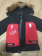 Ciepła kurtka na zimę 104-110