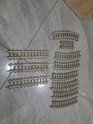 Zestaw torów do starej kolejki elektrycznej.Piko lub Marklin