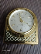 STARY BUDZIK EUROPA MINIATURKA Z POZYTYWKĄ 1960-70