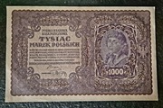 1000 marek polskich 1919, nr. 535353
