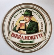PODSTAWKA POD PIWO  > BIRRA MORETTI <  