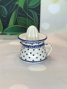 Wyciskacz ceramiczny do cytryn sitko dzbanek ceramika Bolesławiec  