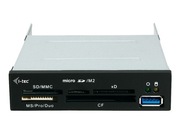 Czytnik kart pamięci USB 3.0 wewnętrzny microSDHC SDHC CF Compact Flash xD