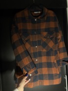 Elegancki Płaszcz damski w kratkę 