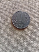 Moneta 1 złotych rok 1987 z błędem menniczym