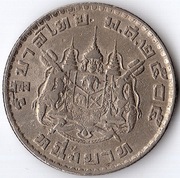 TAJLANDIA 1 bath 1962 (2505), Y# 84, F