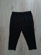 czarne bambusowe legginsy 7/8