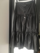 Spódnica czarna  imitacja skóry